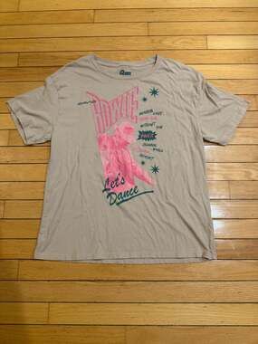 David Bowie 'Let's Dance' Graphic Short Sleeve T-Shirt